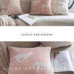French Luxury 3D Jacquard Cushion Cover