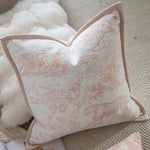 French Luxury 3D Jacquard Cushion Cover