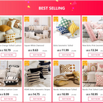 French Luxury 3D Jacquard Cushion Cover
