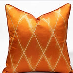 40 Style High Grade Cushion Cover 30x50/45x45/50x50CM Light Luxury Jacquard Pillowcase Champagne Blue Home Hotel Bed Sofa Decor