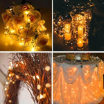 Copper Wire Light for Holiday Lighting Camping Flower