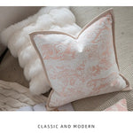 French Luxury 3D Jacquard Cushion Cover