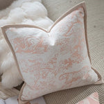 French Luxury 3D Jacquard Cushion Cover