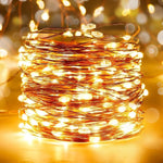 Copper Wire Light for Holiday Lighting Camping Flower