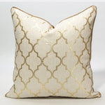 40 Style High Grade Cushion Cover 30x50/45x45/50x50CM Light Luxury Jacquard Pillowcase Champagne Blue Home Hotel Bed Sofa Decor