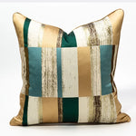 40 Style High Grade Cushion Cover 30x50/45x45/50x50CM Light Luxury Jacquard Pillowcase Champagne Blue Home Hotel Bed Sofa Decor