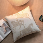 French Luxury 3D Jacquard Cushion Cover