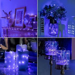 Copper Wire Light for Holiday Lighting Camping Flower